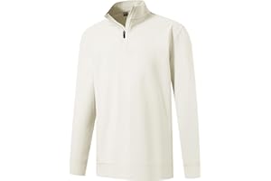 M MAELREG Boys Long Sleeve Quarter Zip Pullover Fleece Warmth Mock Neck Solid Youth Sweatshirt Winter Clothes for Kids