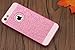 5C Case, Luxury Beauty Hybrid Hard PC Shiny Bling Glitter Sparkle Cover Case for iphone 5C (Hard Pink)