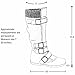 Generation Y Women's Knee High Mid Calf Flats Boots Sweater Knitted Cuff Buckles Wedge Rubber Sole