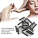 Snap-Comb, Wig Clips for Hair Extensions, 40Pcs 6D No-trace Hair Extension Buckles Clips for Real Hair Ponytail Piece Accessory DIY Tool Kit(10-Teeth)thumb 4