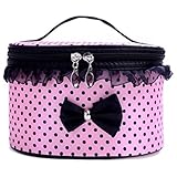 Bigban 1 PC Portable Travel Toiletry Makeup Cosmetic Bag Organizer Holder Handbag (Pink)