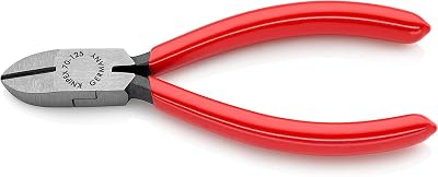 KNIPEX 70 01 125 SB Diagonal Cutter 125 mm Plastic Coated