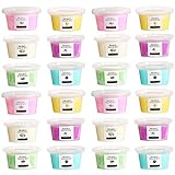 Onlyhome Mix Strongly Scented Hand Poured Premium Natural Soy Wax Melt Cups, 16 Ounces in 20 x 0.8 Ounce Sealed Cups