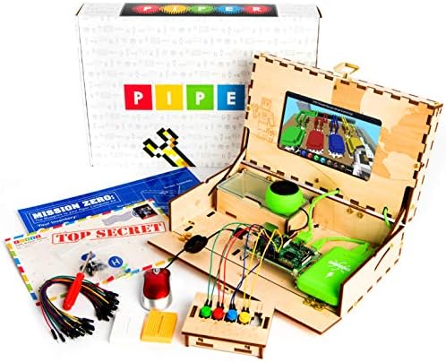 Piper Computer Kit (2018 Edition) - Teach Kids to Code - STEM Learning Toy with Minecraft: Raspberry Pi