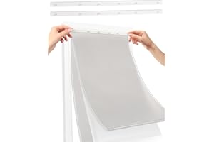 TIGA 2 Pack Replacement Bracket for PetSafe Dog Door Replacement Flaps Large - Plastic Dog Door Flap Bracket - Easy Installation with Screws (Extra Large)