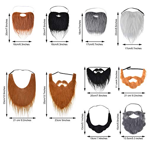 6 Mustache+Halloween+Accessories+Adjustable+Supplies