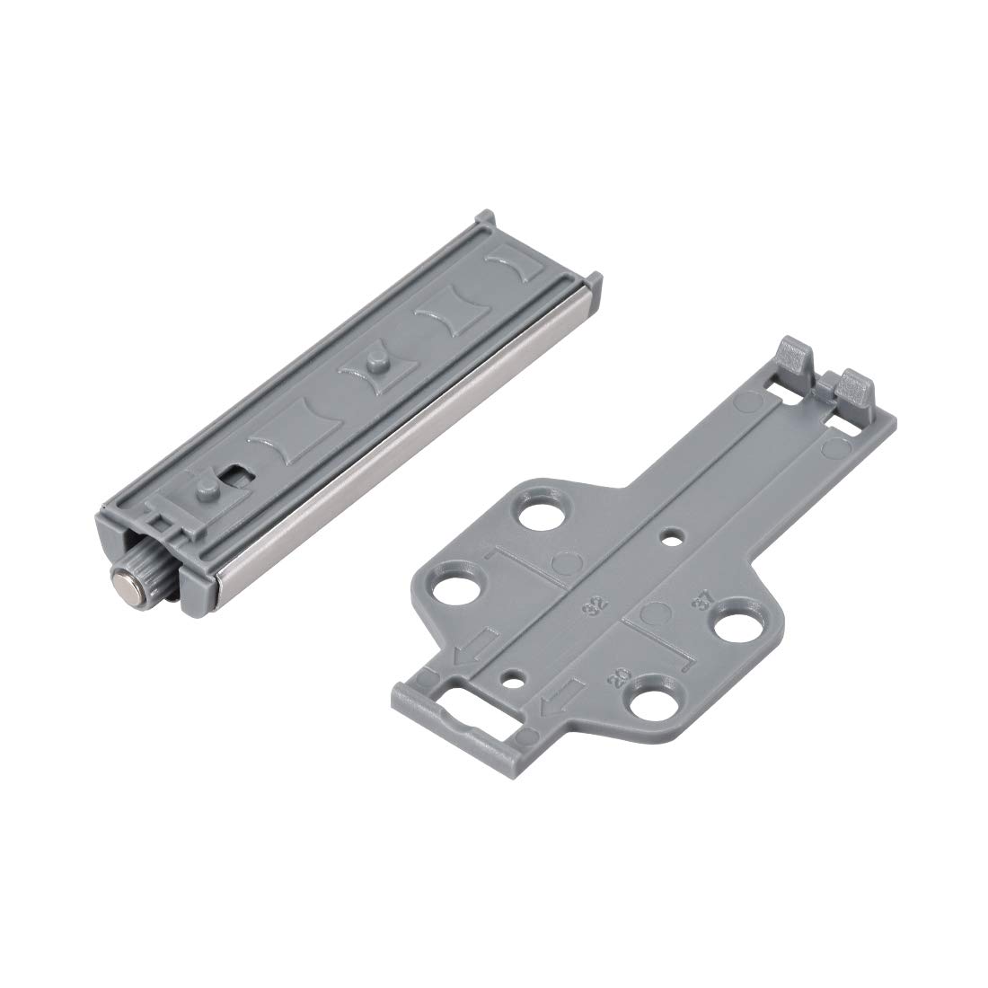 Uxcell Drawer Cabinet Door Push Touch Latch Hardware Slim Linear