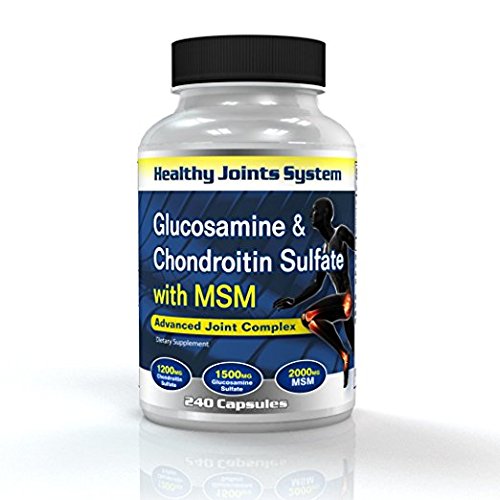 Glucosamine Chondroitin MSM Supplement Advanced Joint Complex by