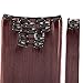 Clip in Hair Extensions 8 PCS 18 Clips 145G Thick Straight Curly Full Head Real Natural Synthetic Fibre Hairpiece 60 colors for Women Lady Girls(26 inch,wine red-straight)