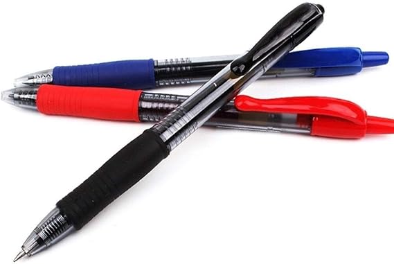 Amazon Co Jp 0 7ミリメートル中性ペンを押しジェルボールペン滑らかな書き署名ペン 筆記具 文房具 オフィス用品 Color Blue ホーム キッチン