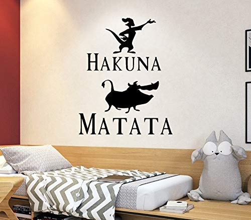 Amazon Com Hakuna Matata The Lion King Disney Cartoon Wall Decal
