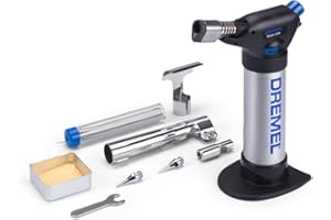 Dremel VersaFlame Multi-Function Butane Torch - Ideal for Hobbyist and Professional Uses in Soldering, Welding, and Heat Blowing (2200-5)
