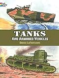 Tanks and Armored Vehicles, Dover Coloring Book by Bruce LaFontaine