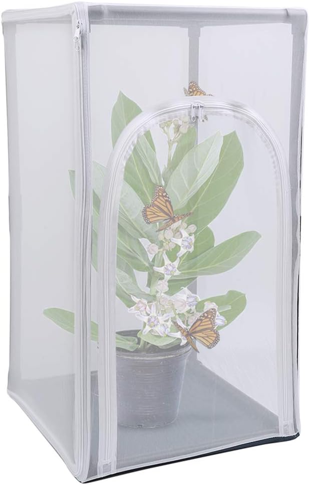 RESTCLOUD 30" Large Monarch Butterfly Habitat Cage, Outdoor