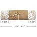 CCTRO Burlap Lace Hessian Table Runner, Rustic Natural Jute Country Wedding Party Bridal Shower Babe Shower Dining Table Decoration 12x108 inches
