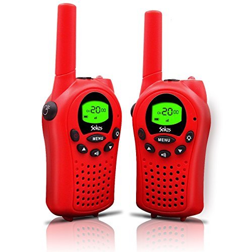 Walkie Talkies for Kids, 22 Channel Walkie Talkies 2 Way Radio 3 Miles (Up to 5Miles) FRS/GMRS Handheld Mini Walkie Talkies for Kids (Pair) (Red) Walkie Talkies for Kids, 22 Channel Walkie Talkies 2 Way Radio 3 Miles (Up to 5Miles) FRS/GMRS Handheld Mini Walkie Talkies for Kids (Pair) (Red)