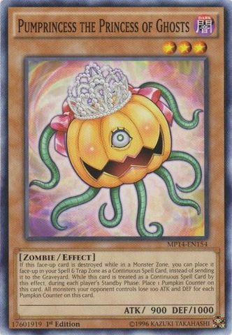 Yu-Gi-Oh! - Pumprincess the Princess of Ghosts (MP14-EN154) - Mega Pack 2014 - 1st Edition - Common