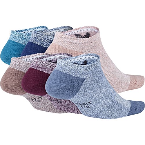 Nike womens everyday lightweight no show socks (6 pairs)