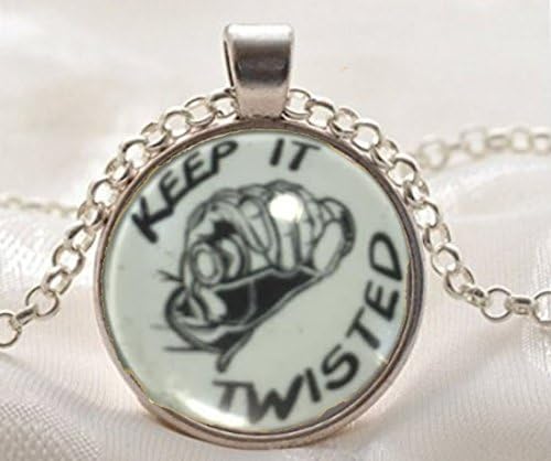 Keep It Twisted Necklace - Biker Necklace