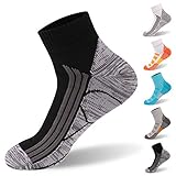 RANDY SUN 100% Waterproof Socks, Unisex Cycling/Hunting/Fishing/Running Ankle/Mid Calf Socks