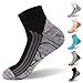 RANDY SUN 100% Waterproof Socks, Unisex Cycling/Hunting/Fishing/Running Ankle/Mid Calf Socks
