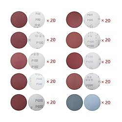 3 inch Hook & Loop Sanding Discs, DeSS Aluminium