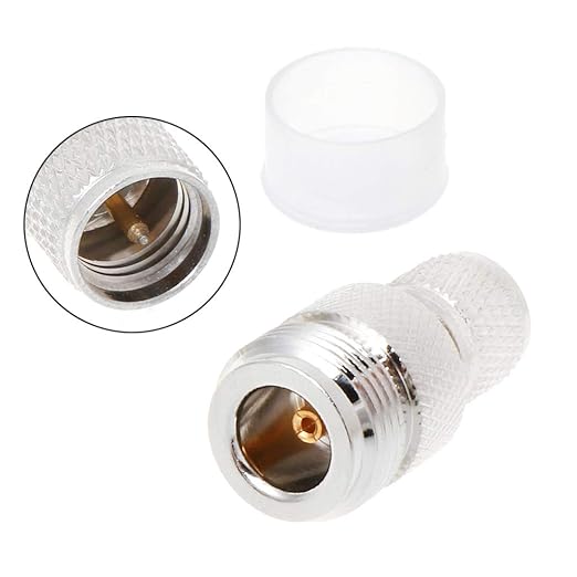 BIlinli UHF Macho a N Hembra Jack Plug RF Conector Antena Cable ...