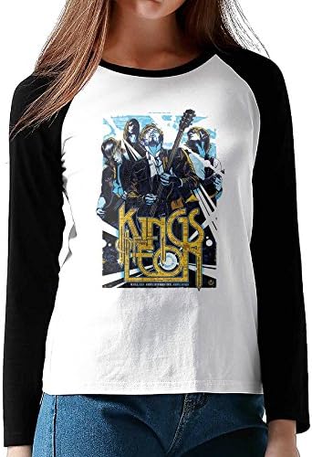 Kings Of Leon Black Women's O-Neck Matching Tee Shirt