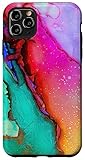 iPhone 11 Pro Max Bright Pastel Pink Aqua Blue