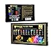 Acrylic Paint Set with Brushes, Set of 12 Vivid Colors, Professional Grade Painting Kit for Artists and Beginners, for use on Wood, Clay, Fabric, Nail Art, Ceramic & Crafts by Diamond Driven