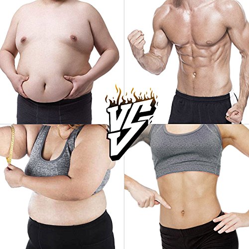 Muscle Trainer EMS Portable Rechargeable Gym Workout Training and Home Office Fitness Equipment for Abdomen/Arm/Leg, Abdominal Toning Belt Fat Burner ABS Stimulator Muscle Toner for Men Women
