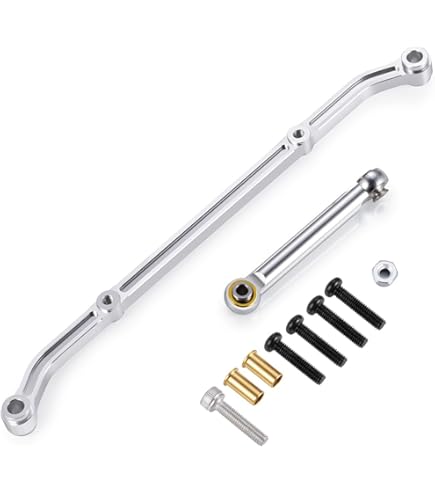 Axial AXI234020 Stainless Steel Steering Links (2) – Replacement For RBX10 RC Crawler