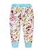 Baby Girls Floral Hoodie+ Floral Pant Set Leggings 2 Piece Outfits (6-12Months, Blue)