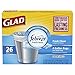 Glad OdorShield Small Trash Bags, Fresh Clean, 4 Gallon, 26 Count (Pack of 12)