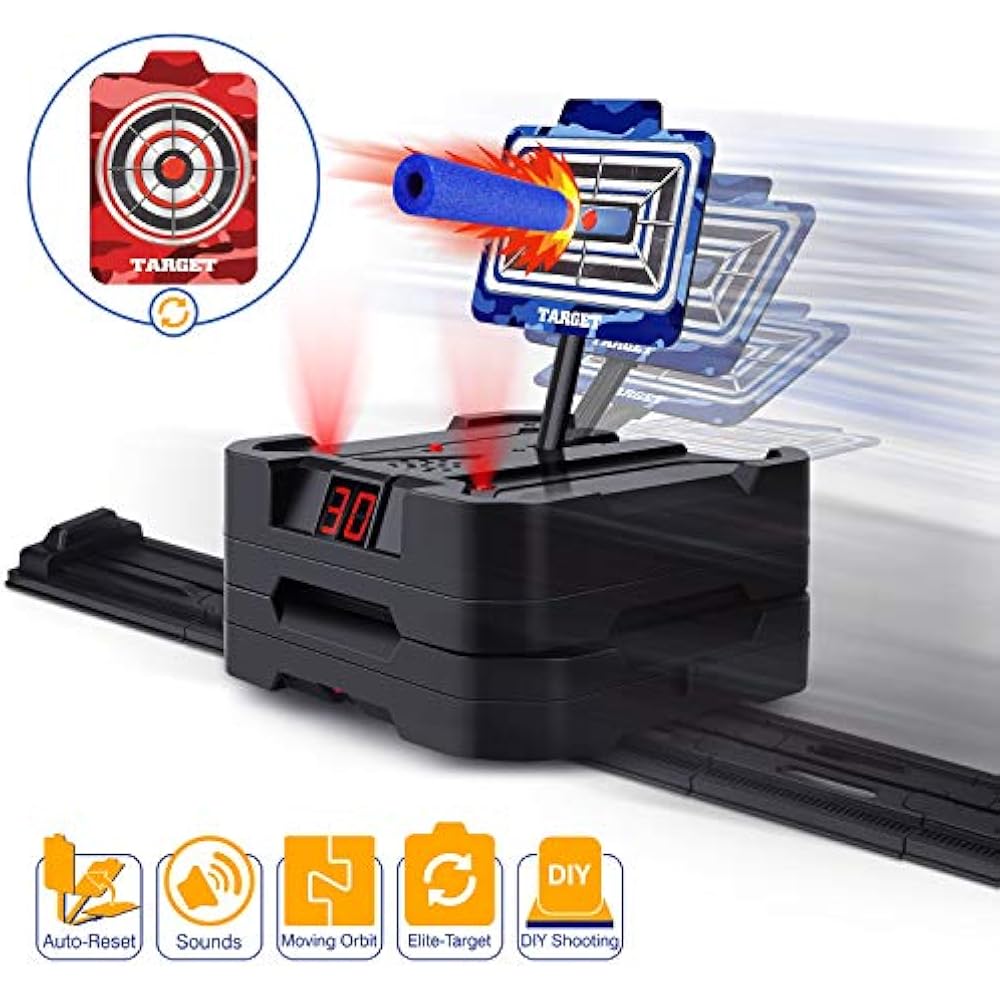 electronic nerf gun target