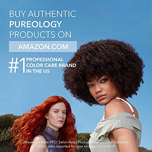 PUREOLOGY STRENGTH CURE BLONDE PURPLE CONDITIONER FOR BLONDE & LIGHTENED COLOR-TREATED HAIR, 9 FL OZ