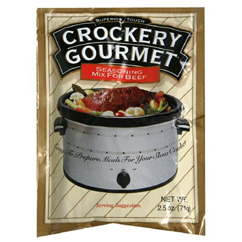 Crockery Gourmet Seasoning Mix for Pork 2.5Ounce Packets