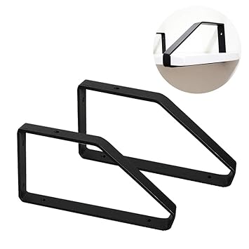 Amazon Com Shelf Brackets 2 Pcs Floating Shelves Decorative Wall