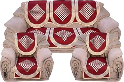 ElegantHomes Latest Design for Sofa Cover Set - Red