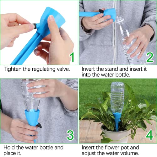 Plant Self Watering, Plant Watering Devices Spikes System, Planter