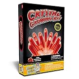 Discover with Dr. Cool Crystal Growing Kit Grow Stunning Red Crystals (Includes Real Aragonite)!
