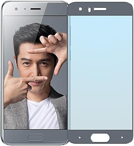 NEVEQ Huawei Honor 9 (Grey) Screen Protector, Premium Tempered Glass Screen Protector for Huawei Honor 9 Grey (5.15in) Display.