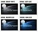 XtremeVision 35W HID Xenon Conversion Kit with Premium Slim Ballast - 9007 8000K - Medium Blue - 2 Year Warranty