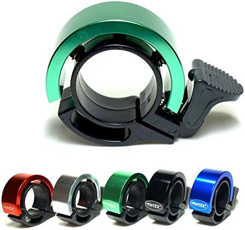 WW(Wishing Well) Bike Bell 【Q-bell】Stylish with Bright Sound (Green)