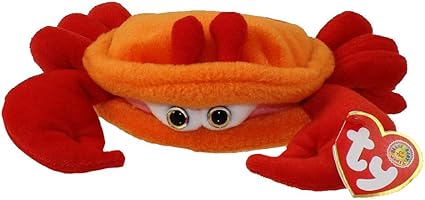 orange crab beanie baby