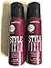 Matrix Style Link Style Fixer Finishing Hairspray 2.1oz (2 CANS) Plus Bonus Woodys Sample
