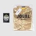 JOGAL Men's Metallic Silver Long Sleeve Button Down Shirts 70s Disco Costume XX-Large Glod