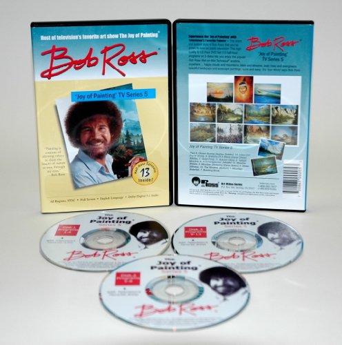 ROSS DVD JOY OF PAINTING SERIES 5. FEATURING 13 SHOWS