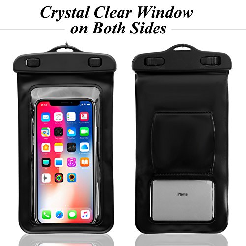 Crazedigi Universal Waterproof Case, IPX8 Waterproof Phone Pouch - Main Image
