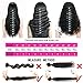 DAIMER 3 Bundles Peruvian Deep Wave Virgin Hair Extensions 10A Peruvian Human Hair Weave Cheap Peruvian Curly Virgin Hair Can be Dyed and Bleached (10 12 14)